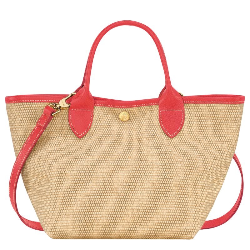 Strawberry Red Women's Longchamp Le Panier Pliage S Basket Bag | IJBWQ-2967