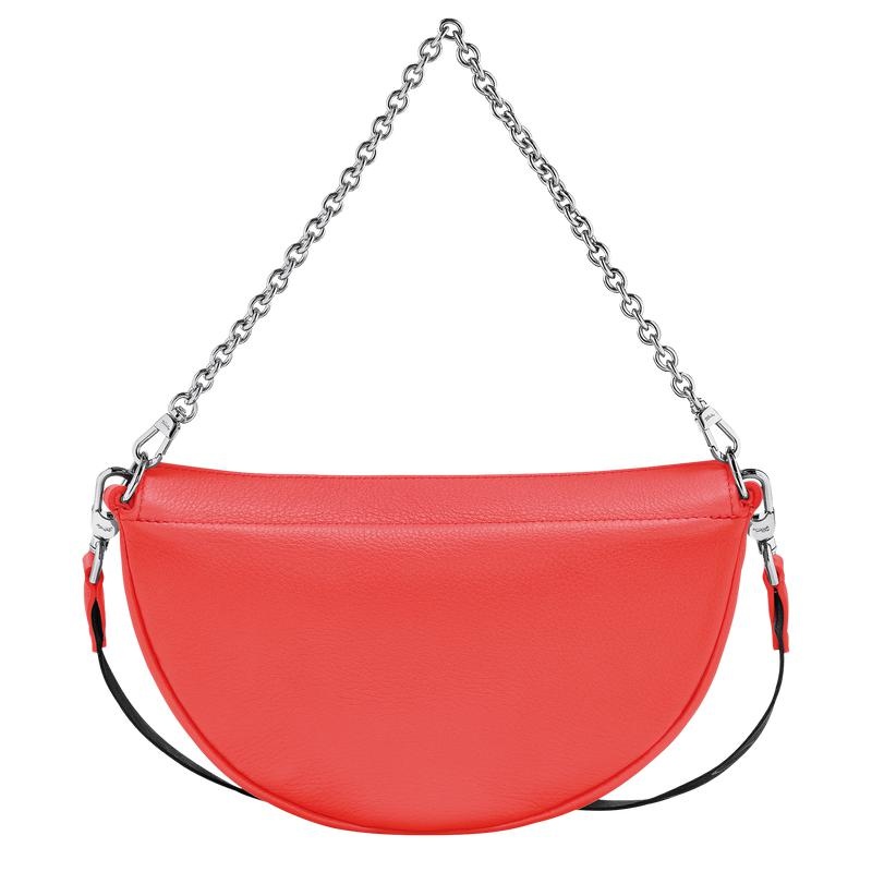 Strawberry Red Women's Longchamp Smile S Crossbody Bags | GIQRX-6152