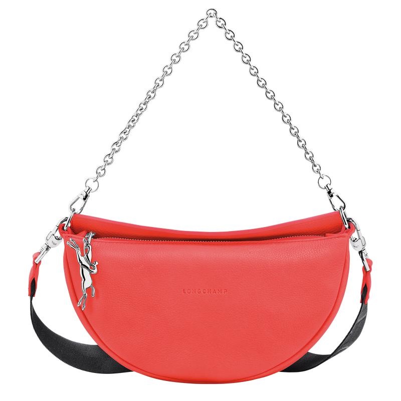 Strawberry Red Women\'s Longchamp Smile S Crossbody Bags | GIQRX-6152