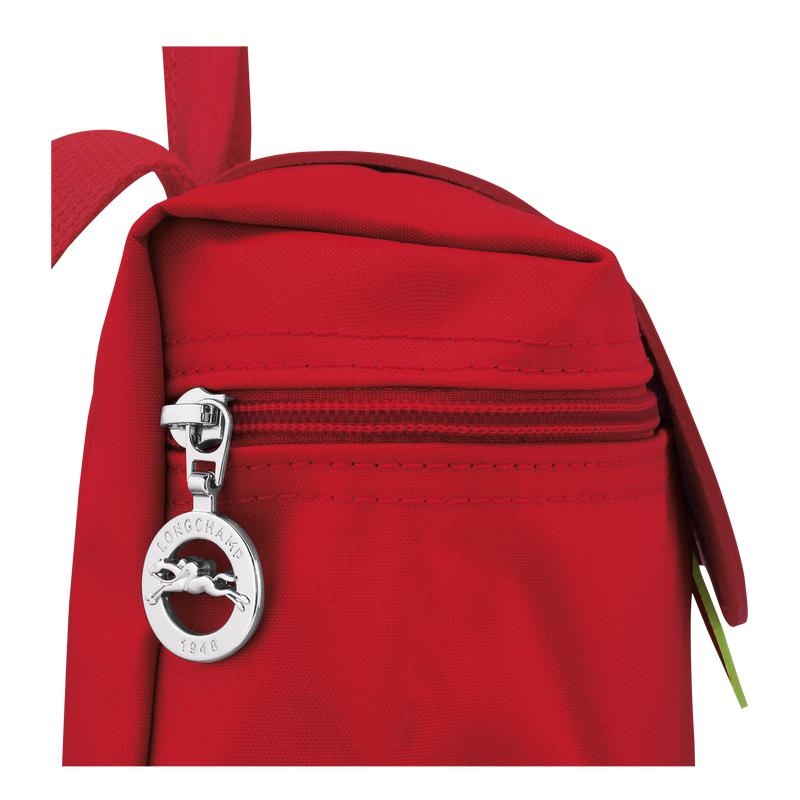 Tomato Red Men's Longchamp Le Pliage Green M Backpacks | XTOFJ-4125