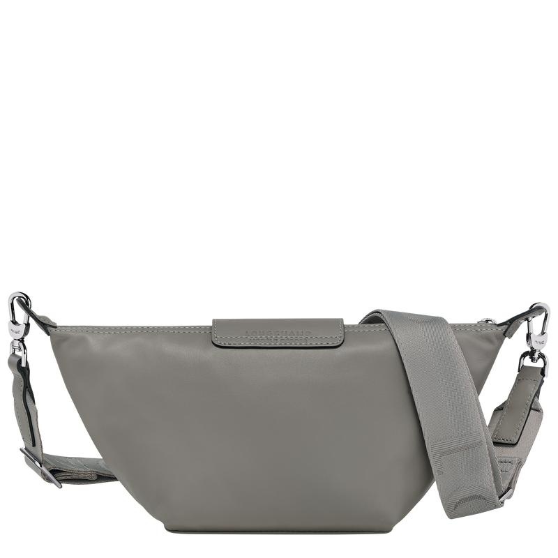 Turtledove Grey Men's Longchamp Le Pliage Xtra XS Crossbody Bags | JXQTG-4786