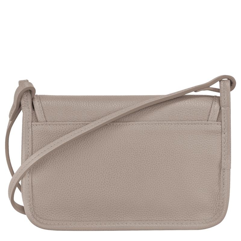 Turtledove Grey Women's Longchamp Le Foulonné XS Clutch Purse | SMXDK-6890