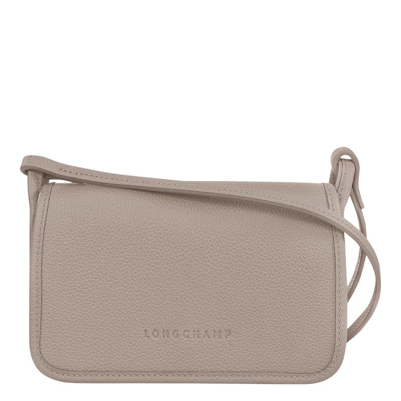 Turtledove Grey Women\'s Longchamp Le Foulonné XS Clutch Purse | SMXDK-6890