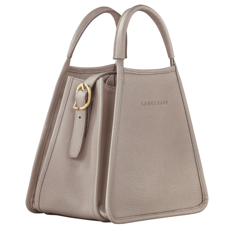 Turtledove Grey Women's Longchamp Le Foulonné S Handbags | AHOQK-9584