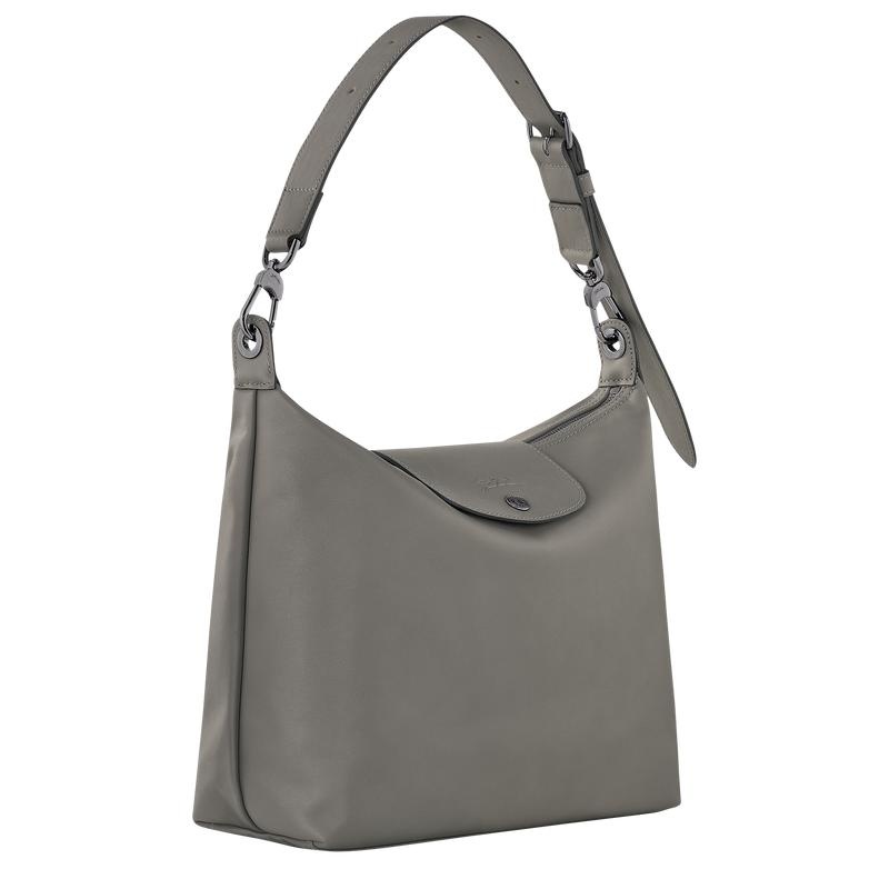 Turtledove Grey Women's Longchamp Le Pliage Xtra M Hobo Bags | JIMBW-7612