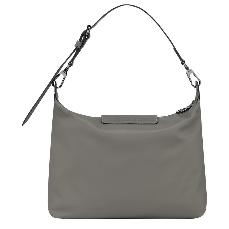 Turtledove Grey Women's Longchamp Le Pliage Xtra M Hobo Bags | JIMBW-7612