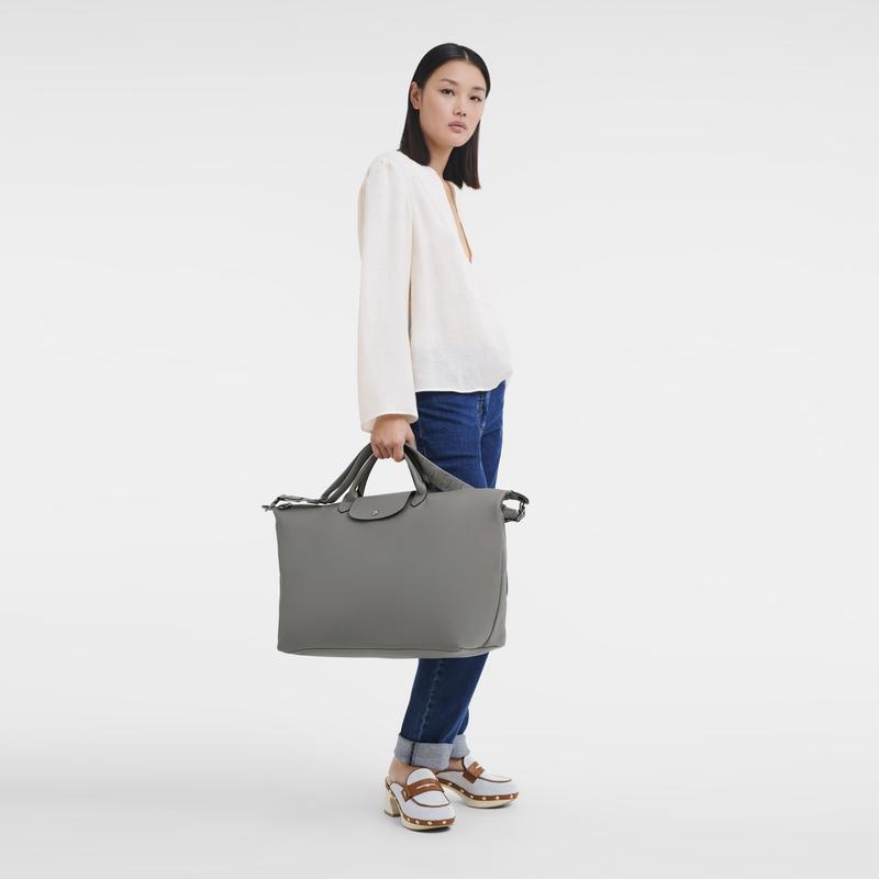 Turtledove Grey Women's Longchamp Le Pliage Xtra S Travel Bags | KNLXP-9428