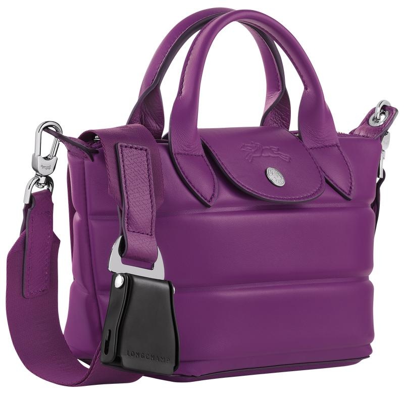 Violet Purple Women's Longchamp Le Pliage Xtra XS Handbags | JOGAT-3458