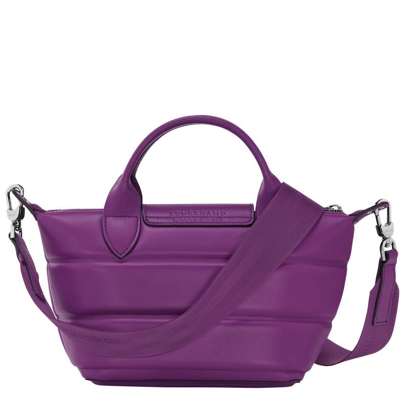 Violet Purple Women's Longchamp Le Pliage Xtra XS Handbags | JOGAT-3458