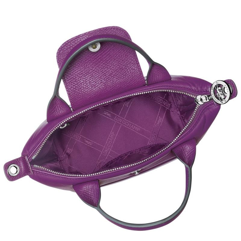 Violet Purple Women's Longchamp Le Pliage Xtra XS Handbags | JOGAT-3458