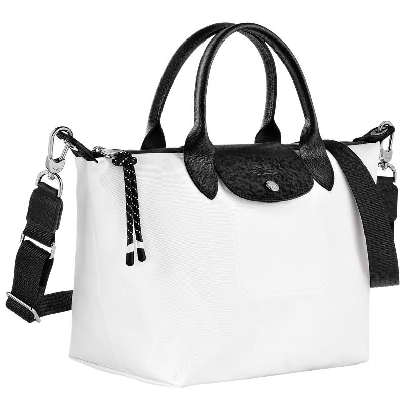 White Men's Longchamp Le Pliage Energy S Handbags | NOXPI-3874