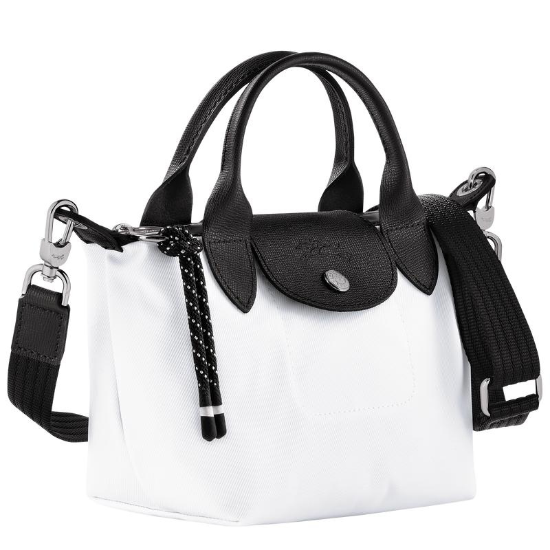 White Men's Longchamp Le Pliage Energy XS Handbags | YNTKS-6201