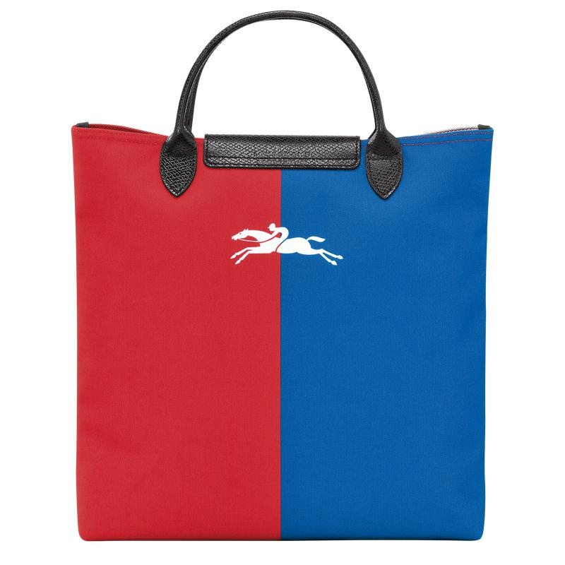 White Men's Longchamp x Robert Indiana L Handbags | ZTLOF-8320