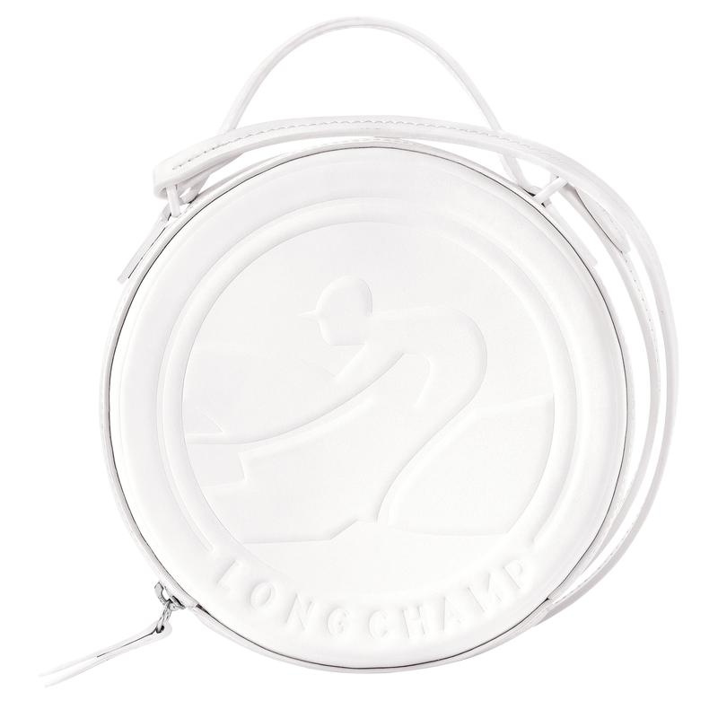 White Women\'s Longchamp Box-Trot XS Crossbody Bags | JEFVQ-8601